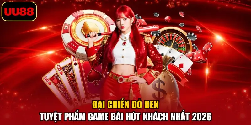 Đại Chiến Đỏ Đen – Tuyệt Phẩm Game Bài Hút Khách Nhất 2026