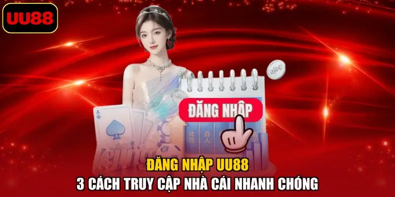 Đăng nhập UU88 – 3 Cách Truy Cập Nhà Cái Nhanh Chóng