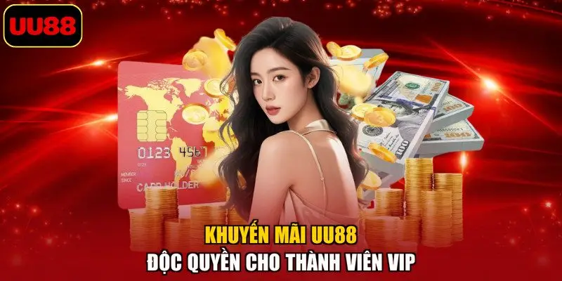 Khuyến mãi UU88 độc quyền cho thành viên VIP