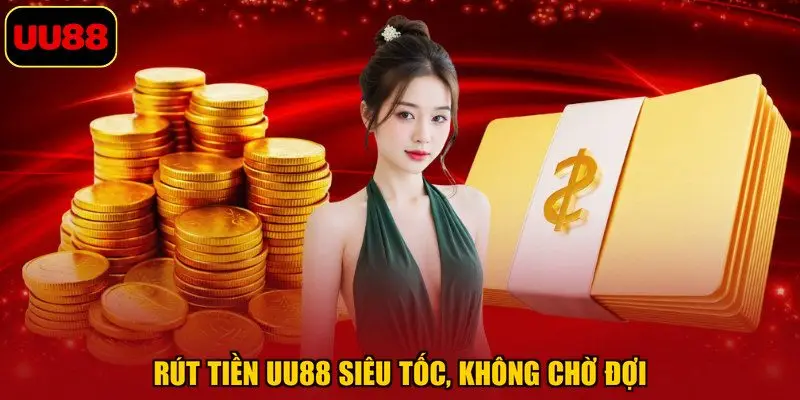 Rút tiền UU88 siêu tốc, không chờ đợi